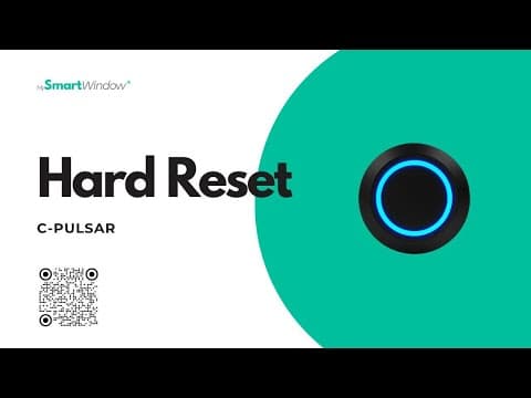 Miniatura del vídeo: Activa el Modo Manual (Hard Reset) de tu C-PULSAR